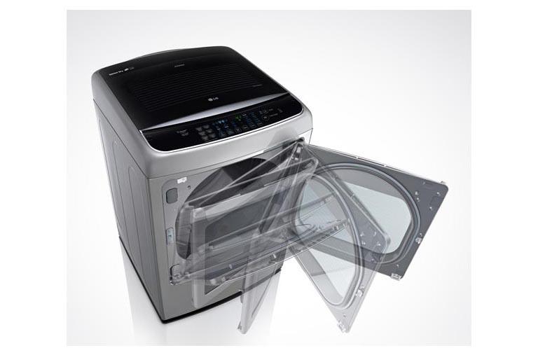 LG DLGY1702VE Large High Efficiency Steam Gas Dryer LG USA