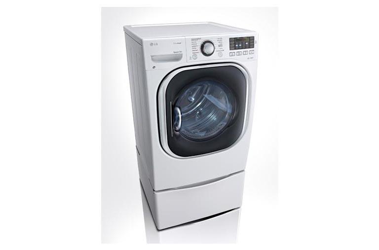 LG DLHX4072W Ultra Large Dryer with EcoHybrid Technology LG USA