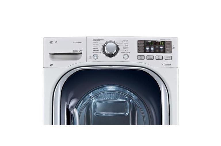 LG DLHX4072W Ultra Large Dryer with EcoHybrid Technology LG USA