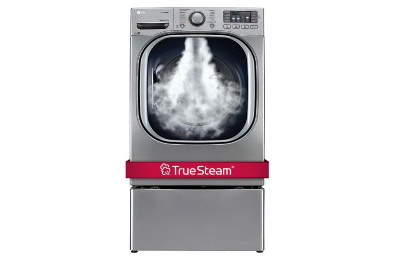 LG DLEX4270V Ultra Large Capacity Steam Dryer with NFC Tag On LG USA