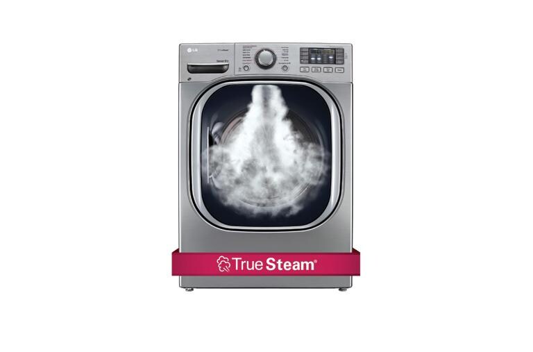 LG DLEX4270V Ultra Large Capacity Steam Dryer with NFC Tag On LG USA