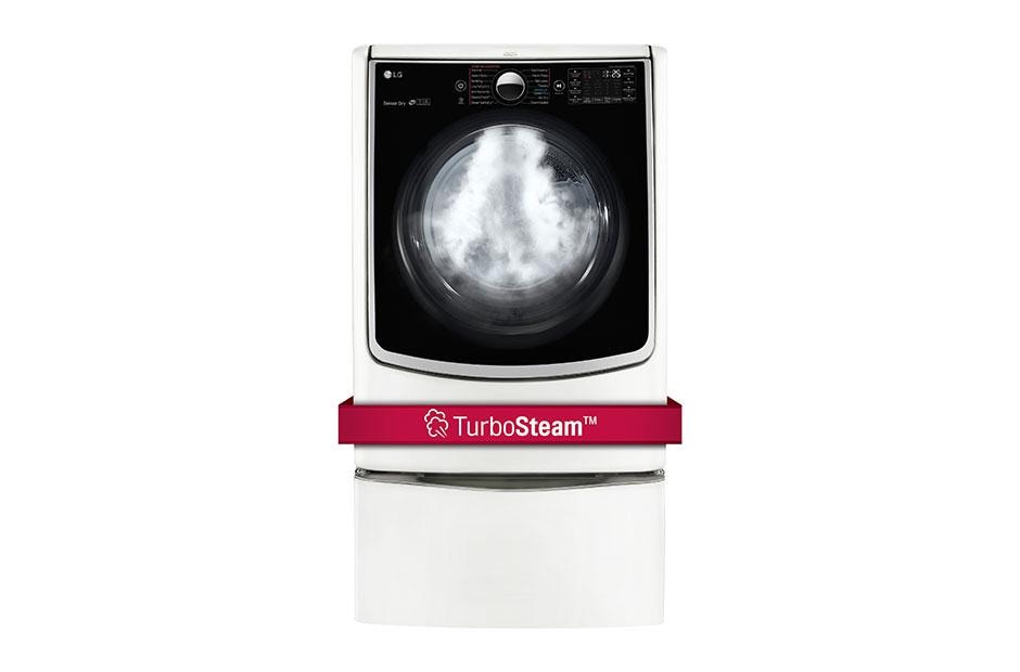 LG DLEX5000W Ultra Large Smart ThinQ Steam Electric Dryer LG USA
