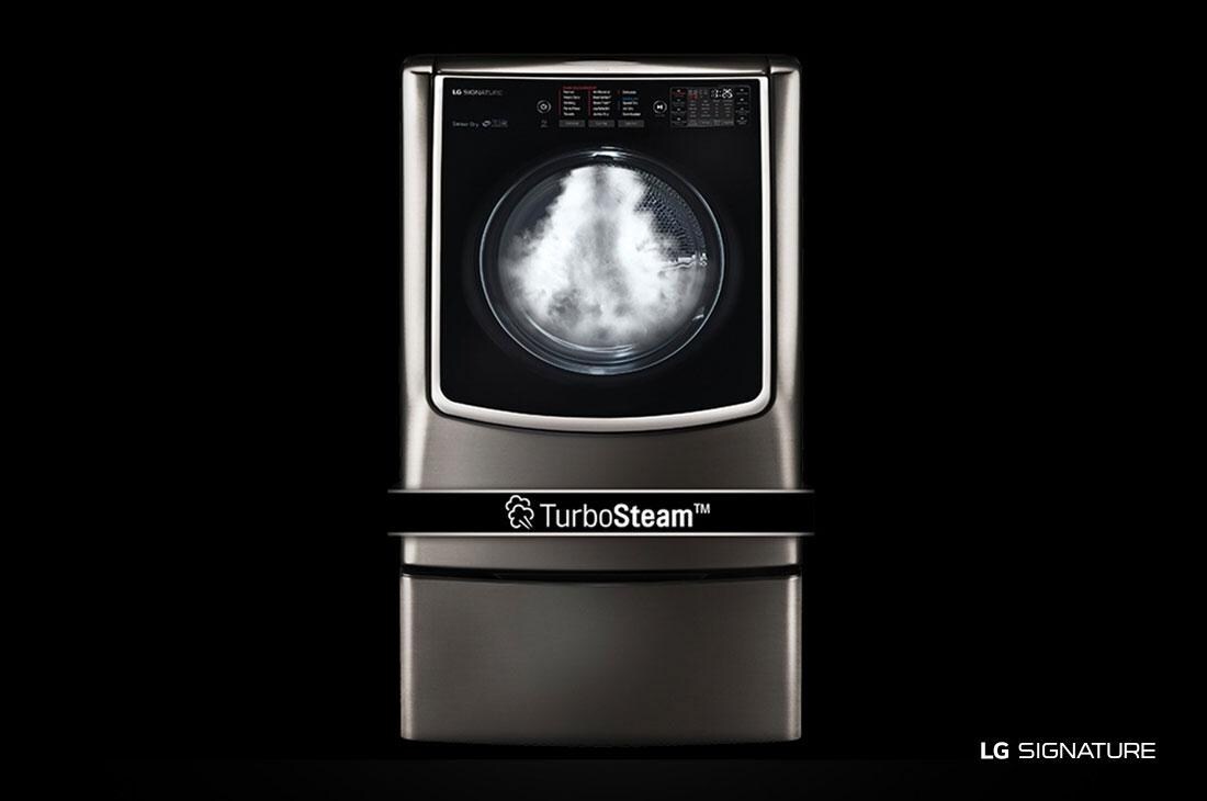 LG DLGX9501K LG SIGNATURE Smart ThinQ Steam Gas Dryer LG USA