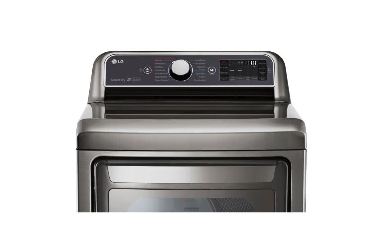 LG DLEX7600VE Ultra Large Capacity TurboSteam Electric Dryer LG USA