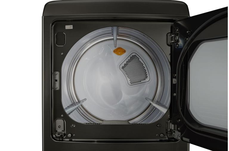 LG DLGY1902KE Large Front Control Gas Dryer with EasyLoad Door LG USA