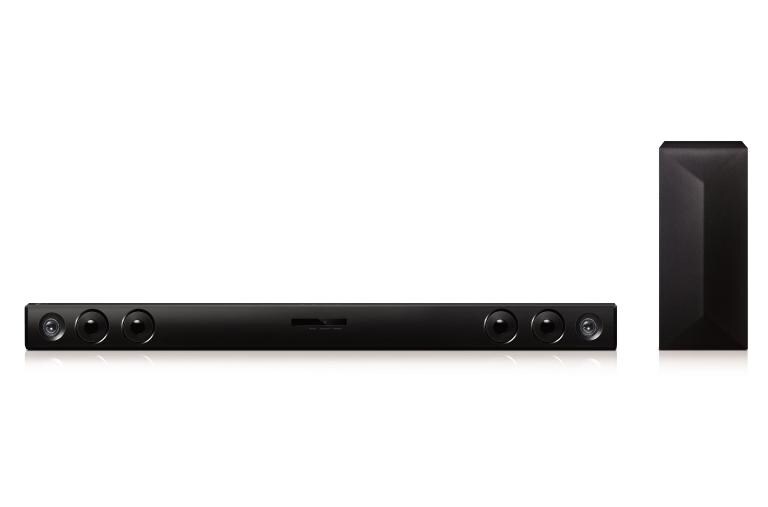 LG LAS454B 2.1ch 300W Sound Bar with Wireless Subwoofer and Bluetooth