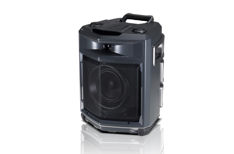 lg fj3 loudr portable hi fi speaker system with bluetooth hifi works outdoor speaker