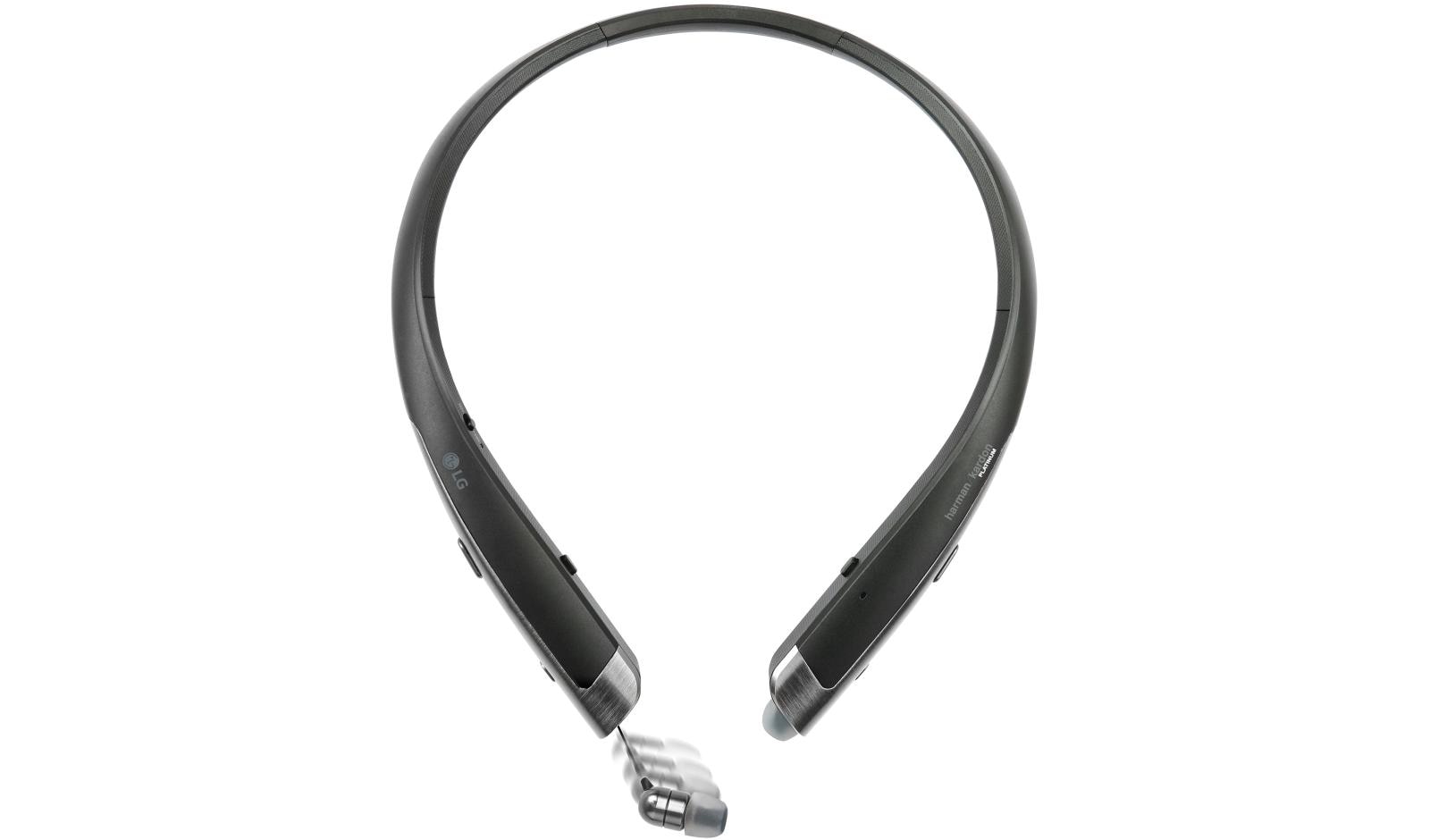 LG TONE PLATINUM Bluetooth Wireless Headset Black LG USA