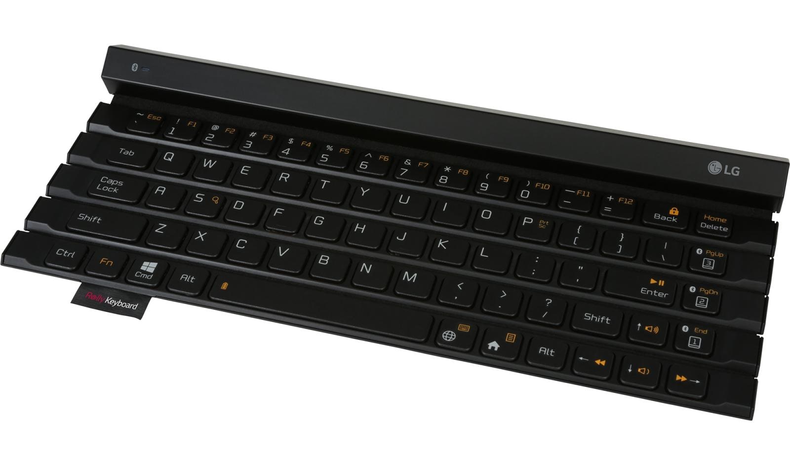 LG presenta el teclado flexible Rolly Keyboard 2