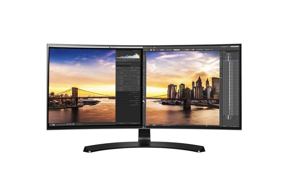 LG 34UC80B 34 Class 219 UltraWide® QHD IPS Curved LED Monitor (34
