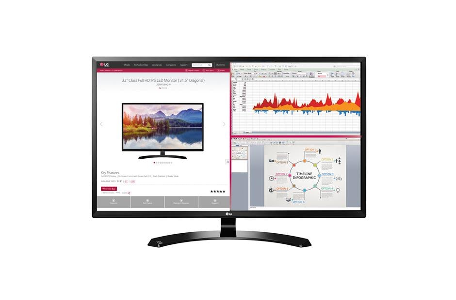 LG 32MA70HYP 32 Class Full HD IPS LED Monitor (31.5 Diagonal) LG USA
