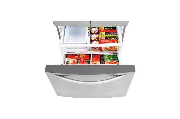 LG LFXS24623S Ultra Capacity 3Door French Door Refrigerator LG USA