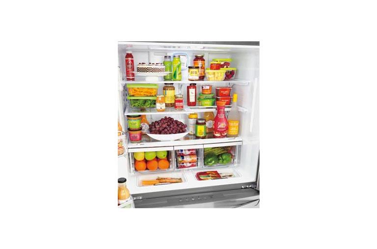 LG LMXC23746S Large CounterDepth French Door Refrigerator LG USA