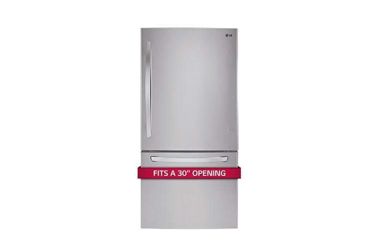 LG LDCS22220S Large 30 Inch Wide Bottom Freezer Refrigerator LG USA