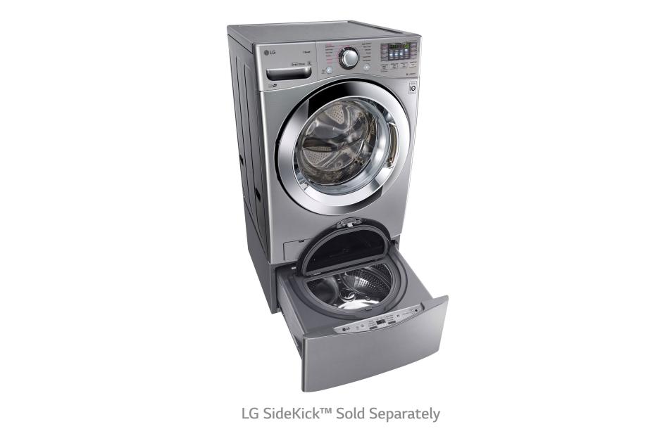 LG WM3670HVA Ultra Large Front Load Smart ThinQ Steam Washer LG USA