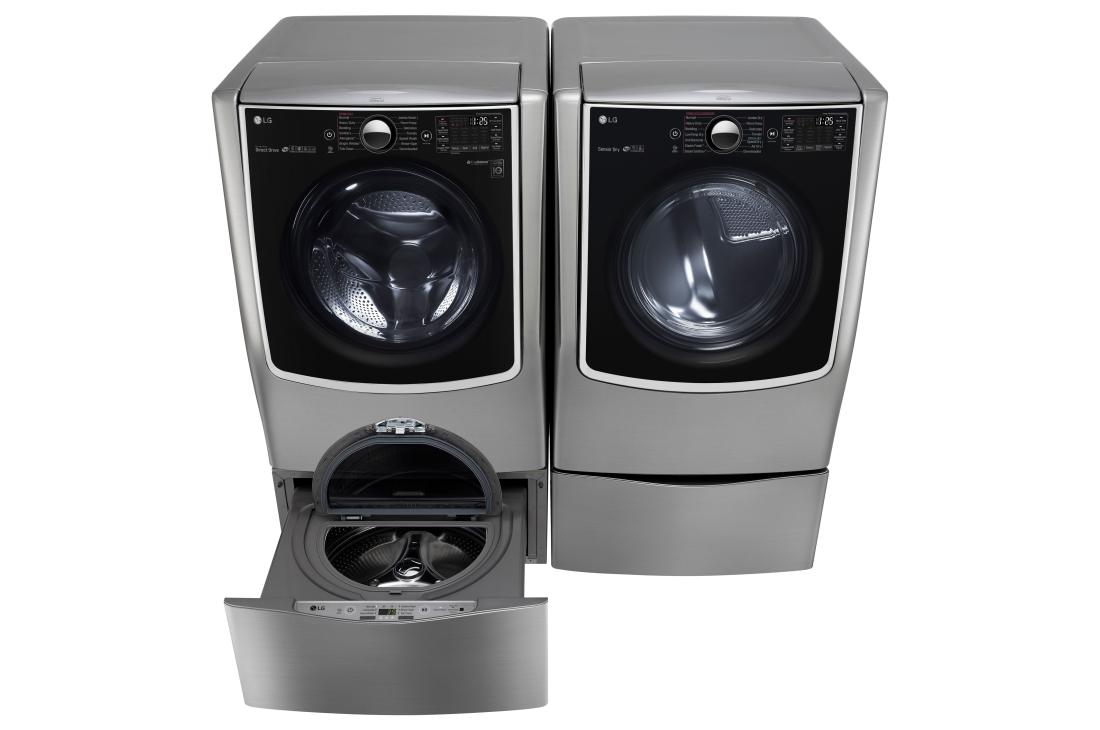 LG TWINWash Bundle w/ Washer, Sidekick, & Gas Dryer | LG USA