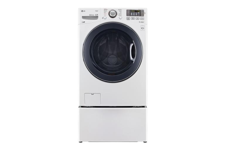 LG WM3770HWA Ultra Large Front Load Smart ThinQ Steam Washer LG USA