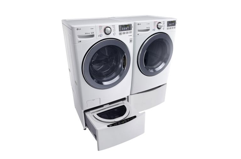 LG WM3770HWA Ultra Large Front Load Smart ThinQ Steam Washer LG USA