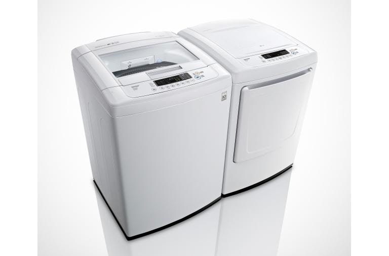 LG WT1150CW Capacity Top Load Washer w/ Front Control Design LG USA