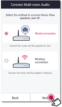 CONNECTING ADDITIONAL SPEAKERS USING A LAN CABLE