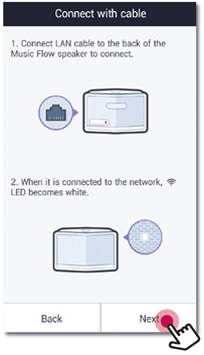 CONNECTING ADDITIONAL SPEAKERS USING A LAN CABLE