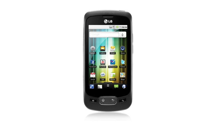 LG Android Froyo 2.2. Màn hình cảm ứng đa chạm. , P500