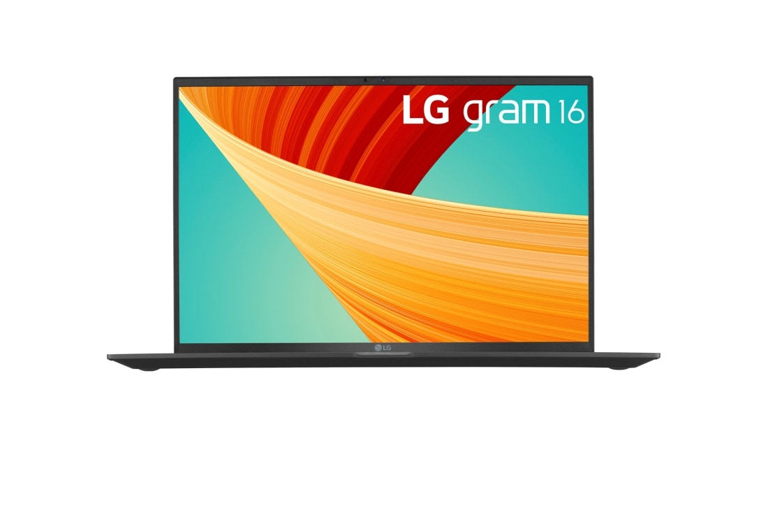 LG Laptop LG gram 16'', Windows 11 Home Plus, Intel® Core™ i7 Gen 13, 16GB, 512GB, NVIDIA GeForce RTX 3050 4G, 16Z90R-E.AH75A5, Hình ảnh phía trước, 16Z90R-E.AH75A5