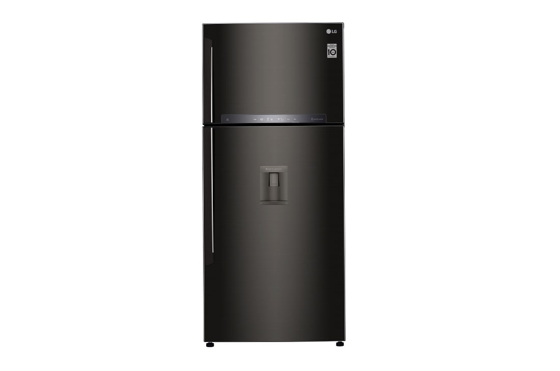 LG Tủ lạnh LG ngăn đá trên Smart Inverter - công nghệ DoorCooling+™ với 478L màu đen GN-D602BLI, Dispenser_Hygiene_BL_Front_inverter, GN-D602BLI