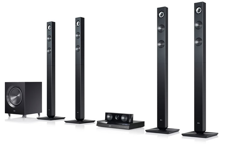 LG 1100W 5.1Ch. 3D Bluray Home Theatre with LG Smart TV, BH7520T