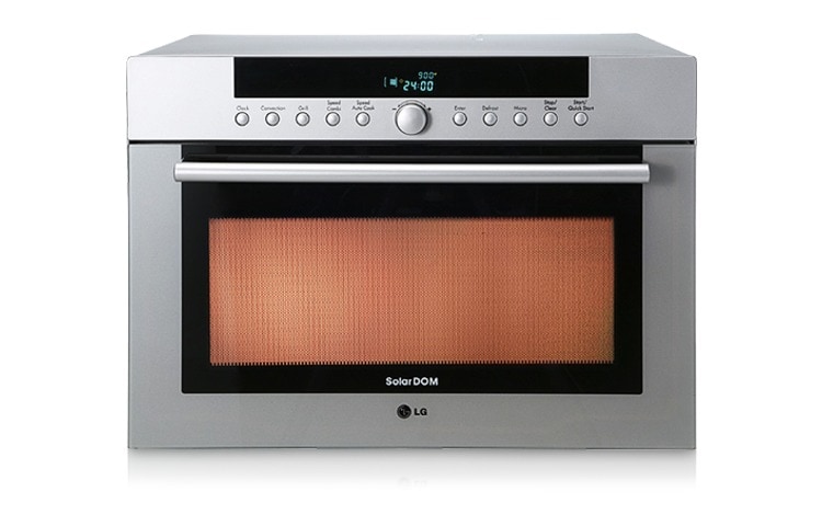 LG 34L Silver SolarDom Microwave Oven, MP-9485S