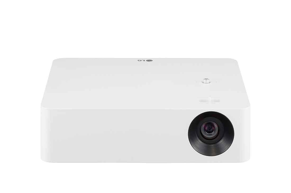 LG CineBeam PF610P Full HD LED Smart Portable Projector with Apple AirPlay 2, Front view, PF610P