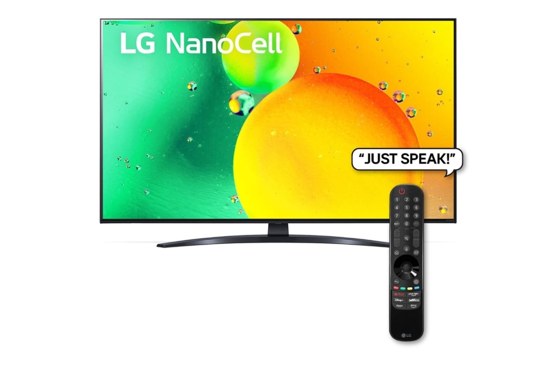 LG Nanocell 65'' 4K ThinQ Smart TV with Magic Remote, HDR & webOS, 65NANO796QA