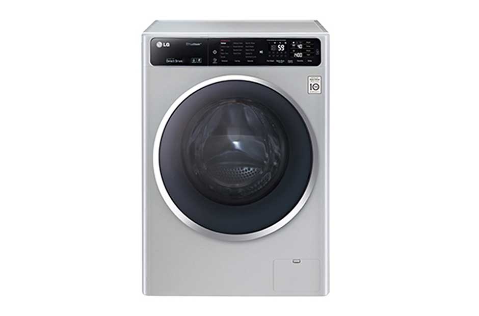LG Silver Washer Dryer with Steam Technology, FH4U1JBHK4N