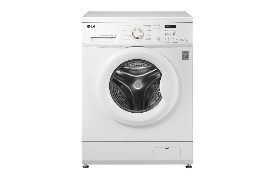 LG 7kg White  Front Loader Washing Machine, F10C3QDP