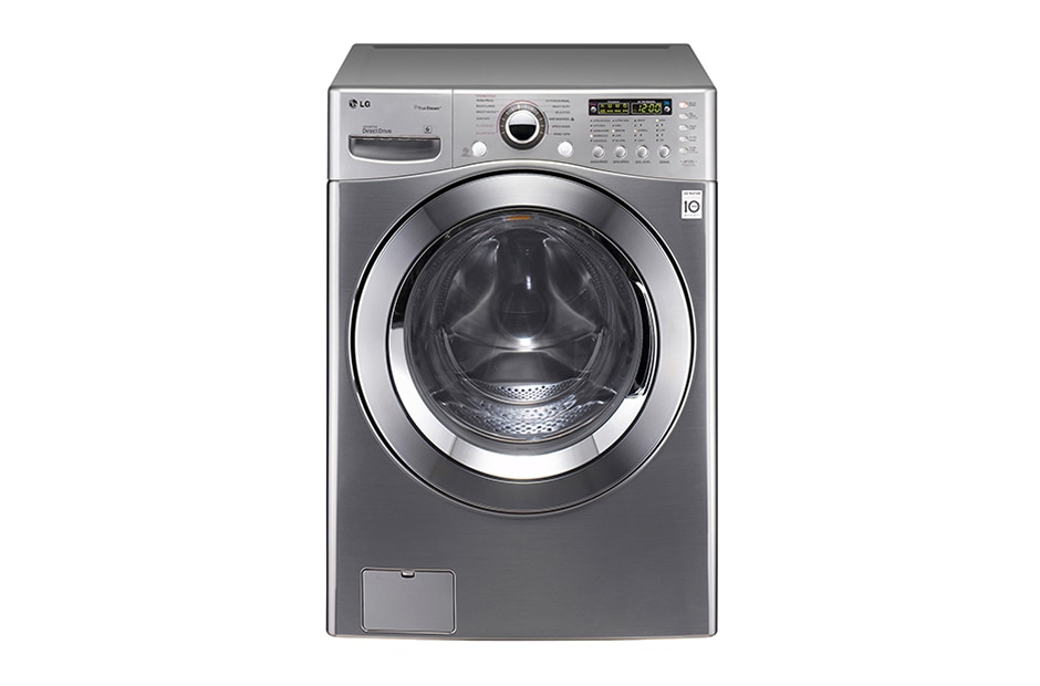 LG Stainless Silver Finish, 6 Motion Washer Dryer (17/9 kg), F1255RDS27