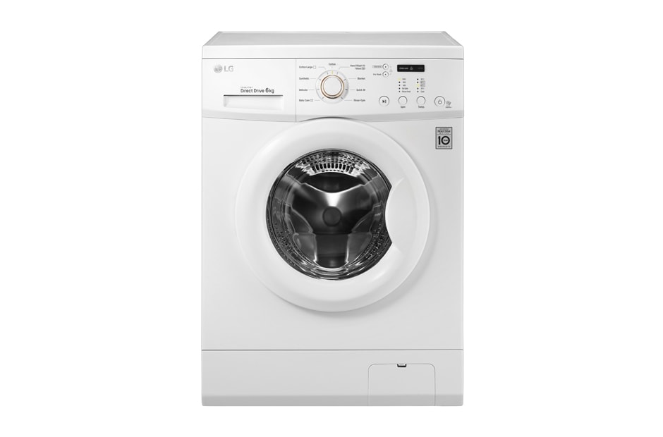 LG Front Load Washing Machine (6kg), F10B8NDP2