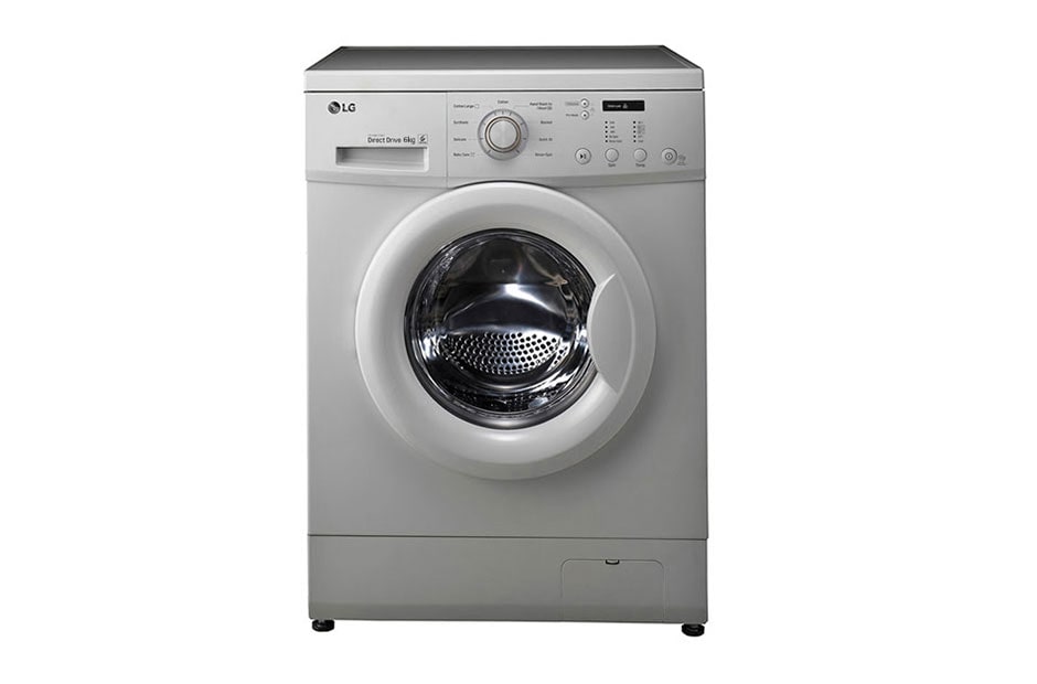 LG 6kg Luxury Silver Front Loader Washing Machine, F10C3NDP5