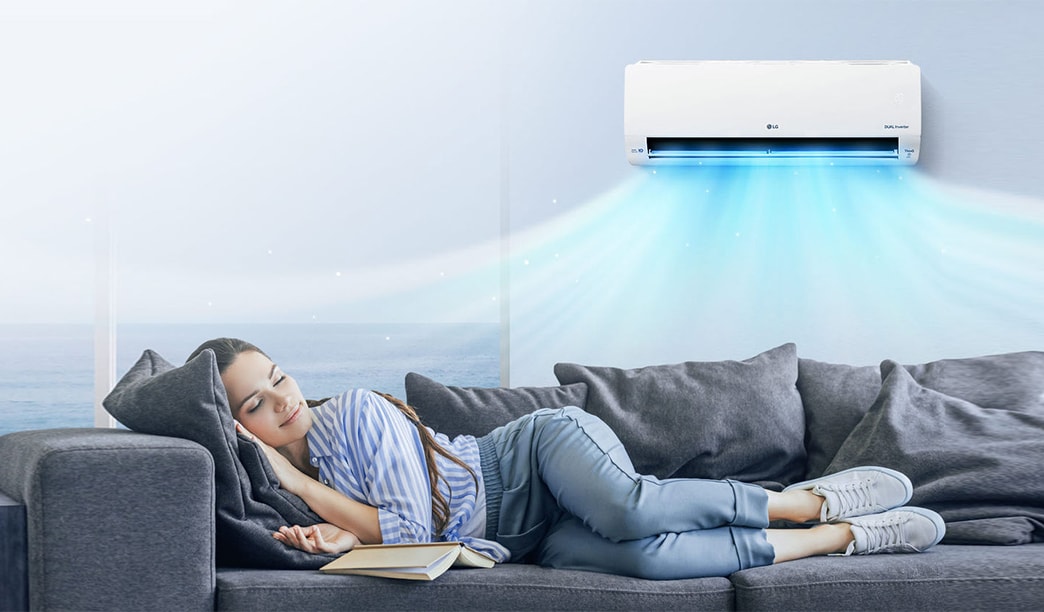 LG DUALCOOL Silent Operation