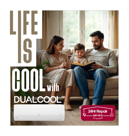 LG Life is cool with DUALCOOL