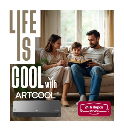 LG Life is cool with DUALCOOL