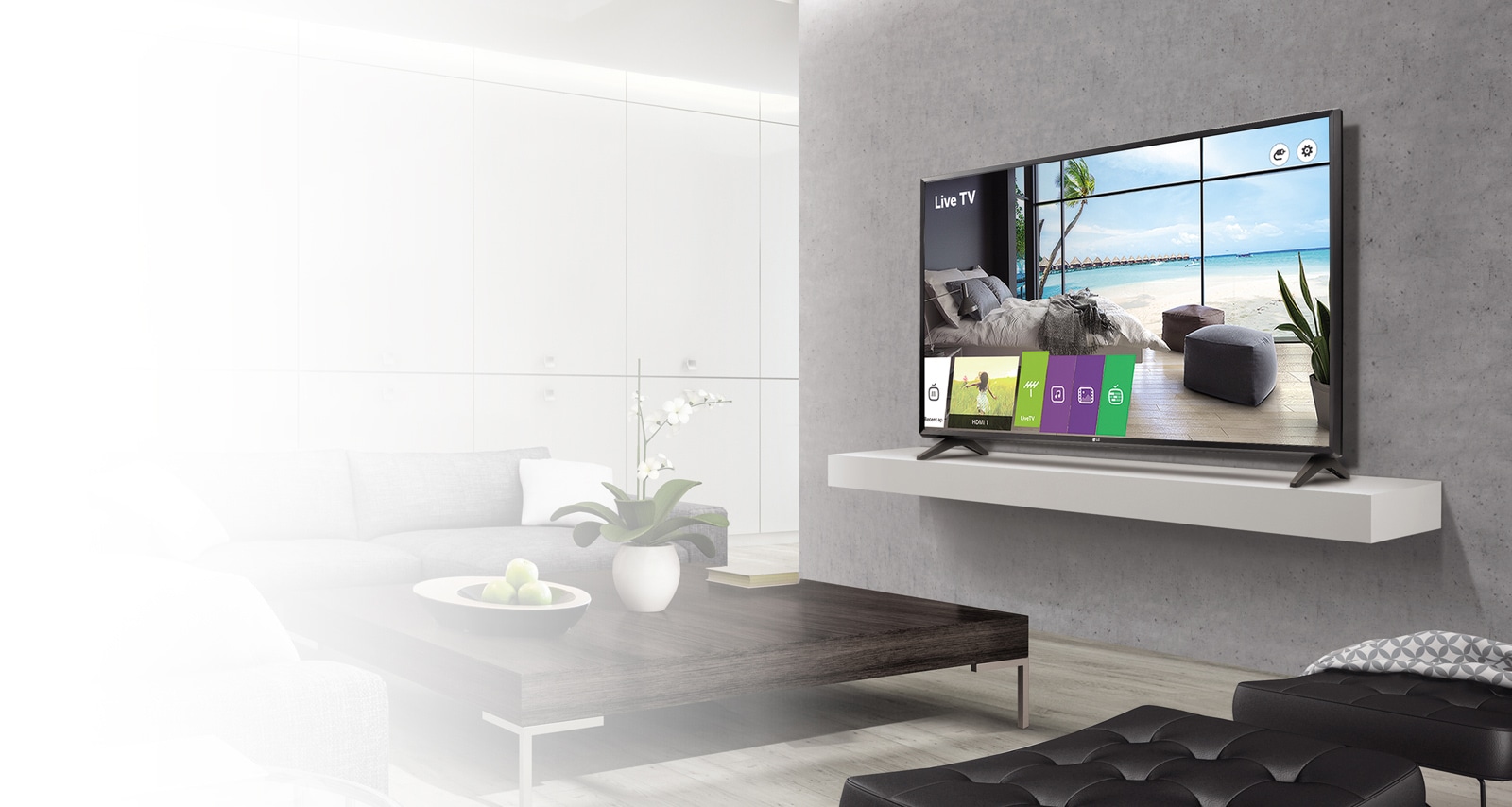 Essential Commercial TV with Multiple Use1