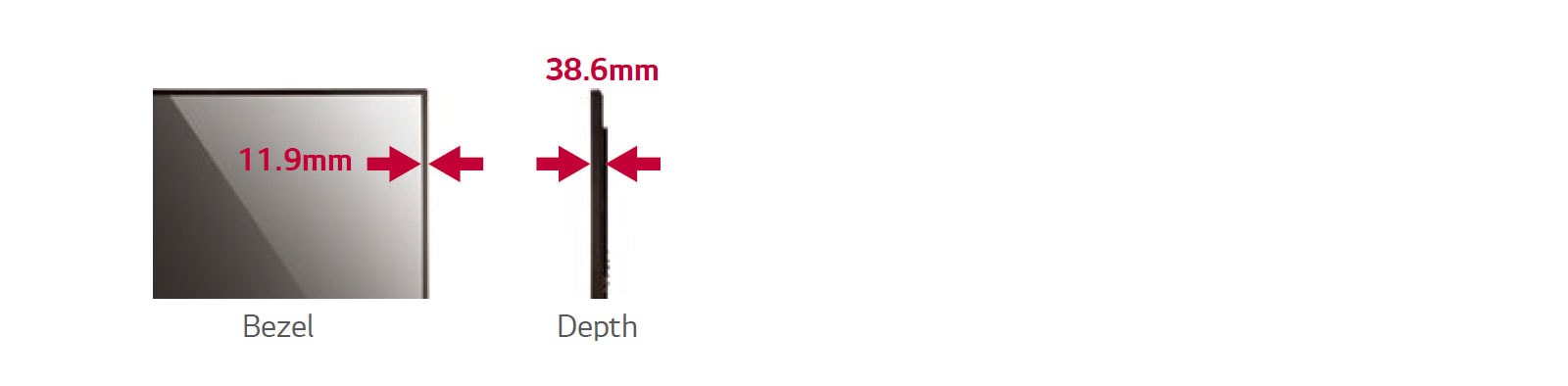 Slim Bezel & Depth1