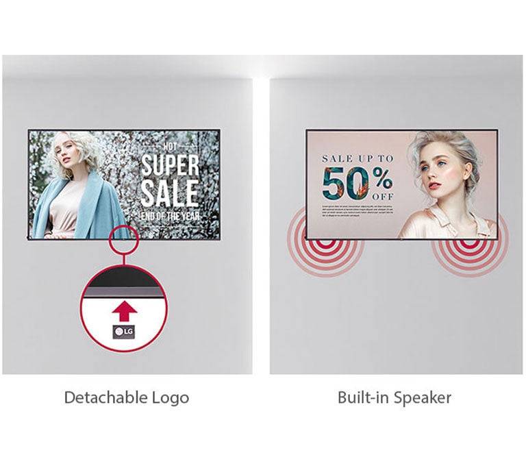 Detachable Logo & Built-in Speaker2