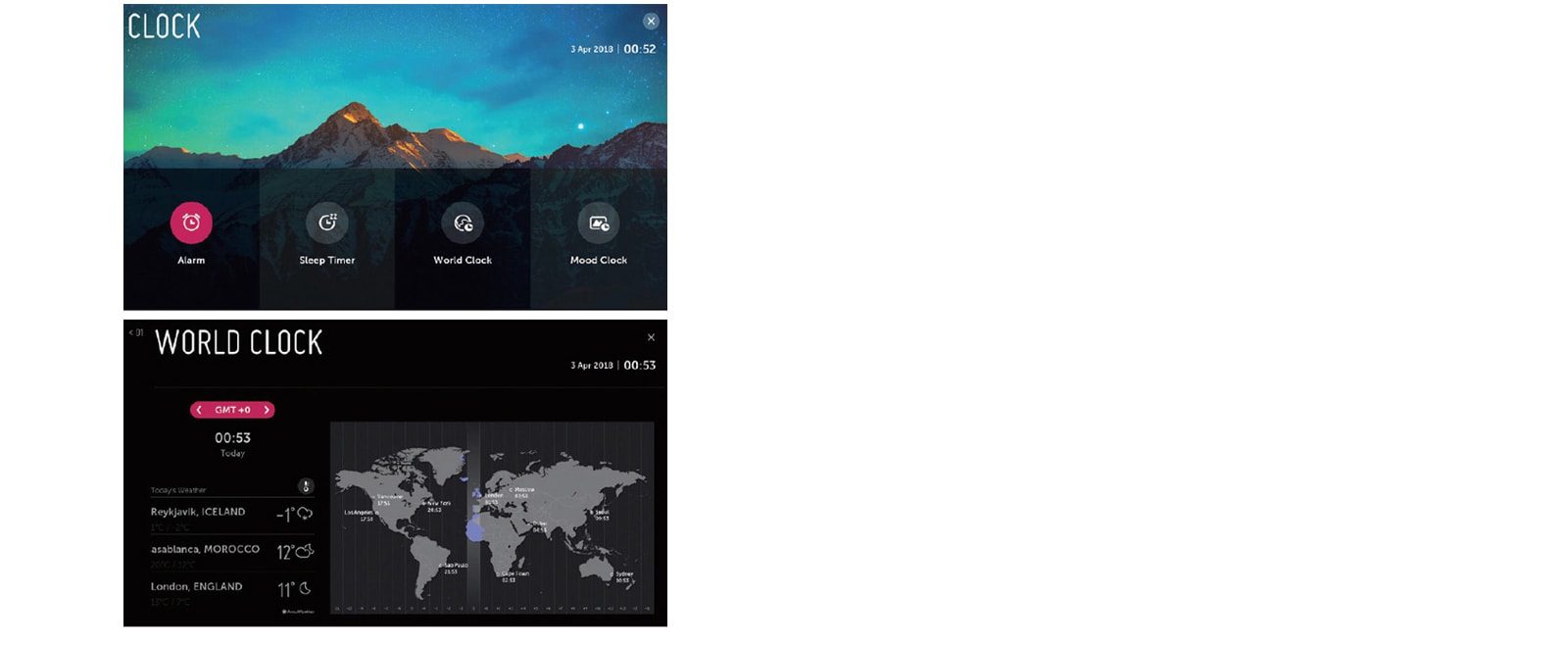 <h3 class="text-normal">Smart Clock</h3>1