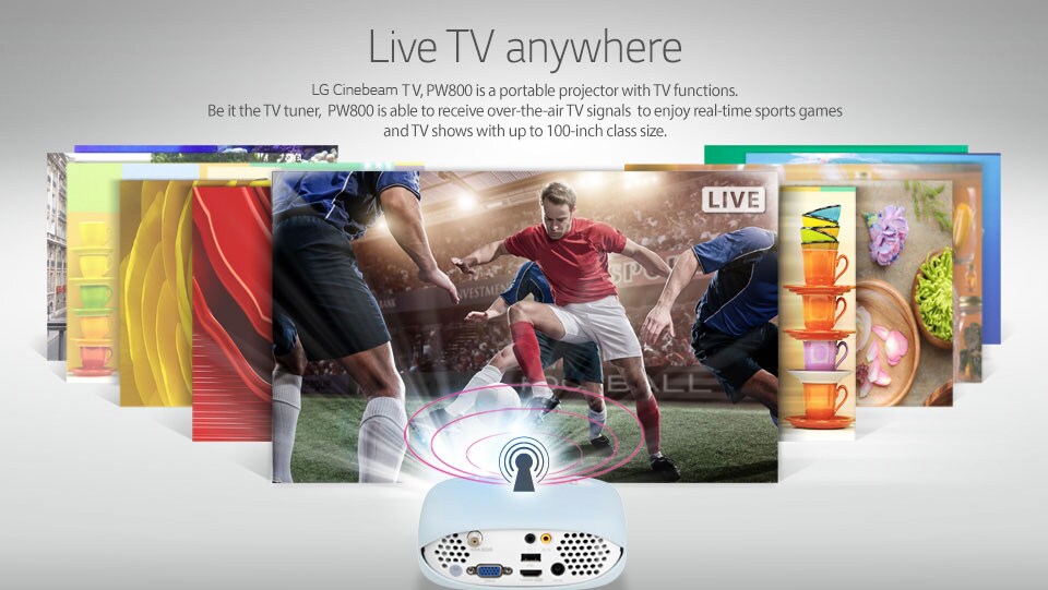 Live TV anywhere