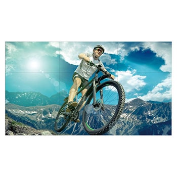 55" 700 nits  FHD  0.44mm Even Bezel Video Wall1