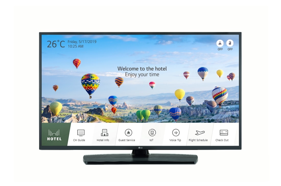 LG 43'' Pro:Centric UHD Hotel TV, 43UT661H0GA, thumbnail 7