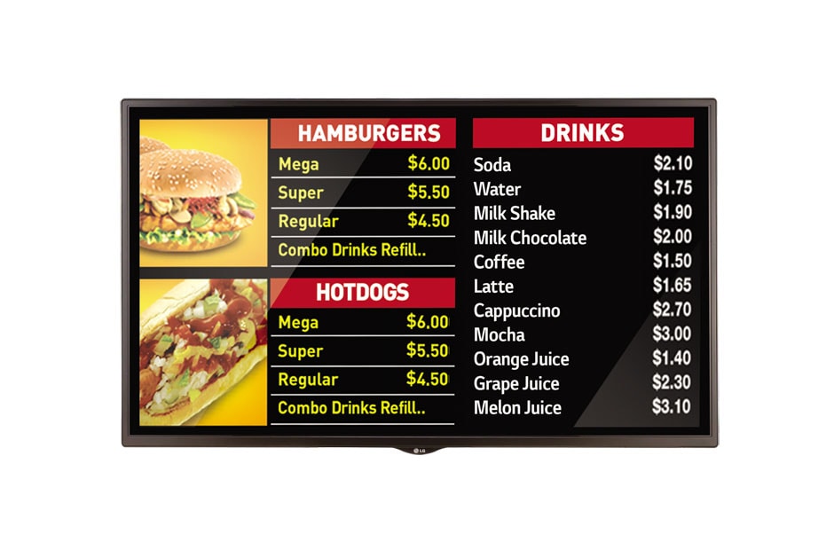 LG 43'' 350 nits    Standard Signage, 43SM3C