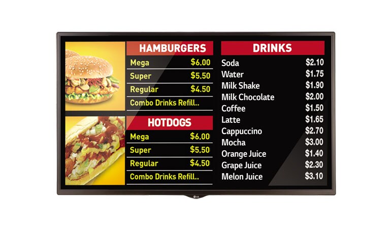 LG 43 Inch 350 nits Standard Commercial Display, 43SM3C, thumbnail 1