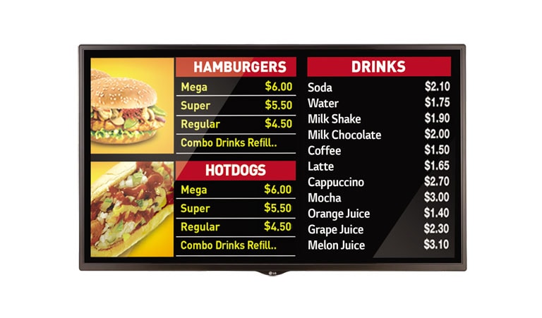 LG 55'' 350 nits    Standard Signage, 55SM3C, thumbnail 1